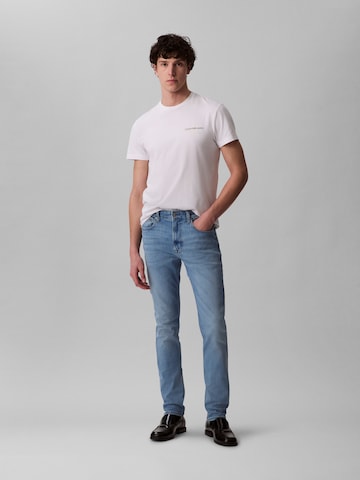 Coupe slim Jean Calvin Klein Jeans en bleu