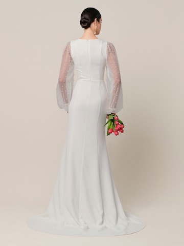 Robe de soirée 'Camille' Willa en blanc