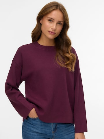 VERO MODA Trui 'VMSILJE' in Rood: voorkant