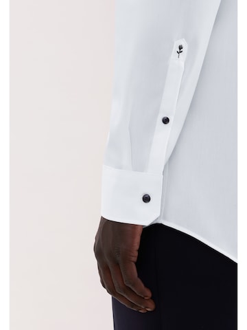 SEIDENSTICKER Regular fit Zakelijk overhemd in Wit