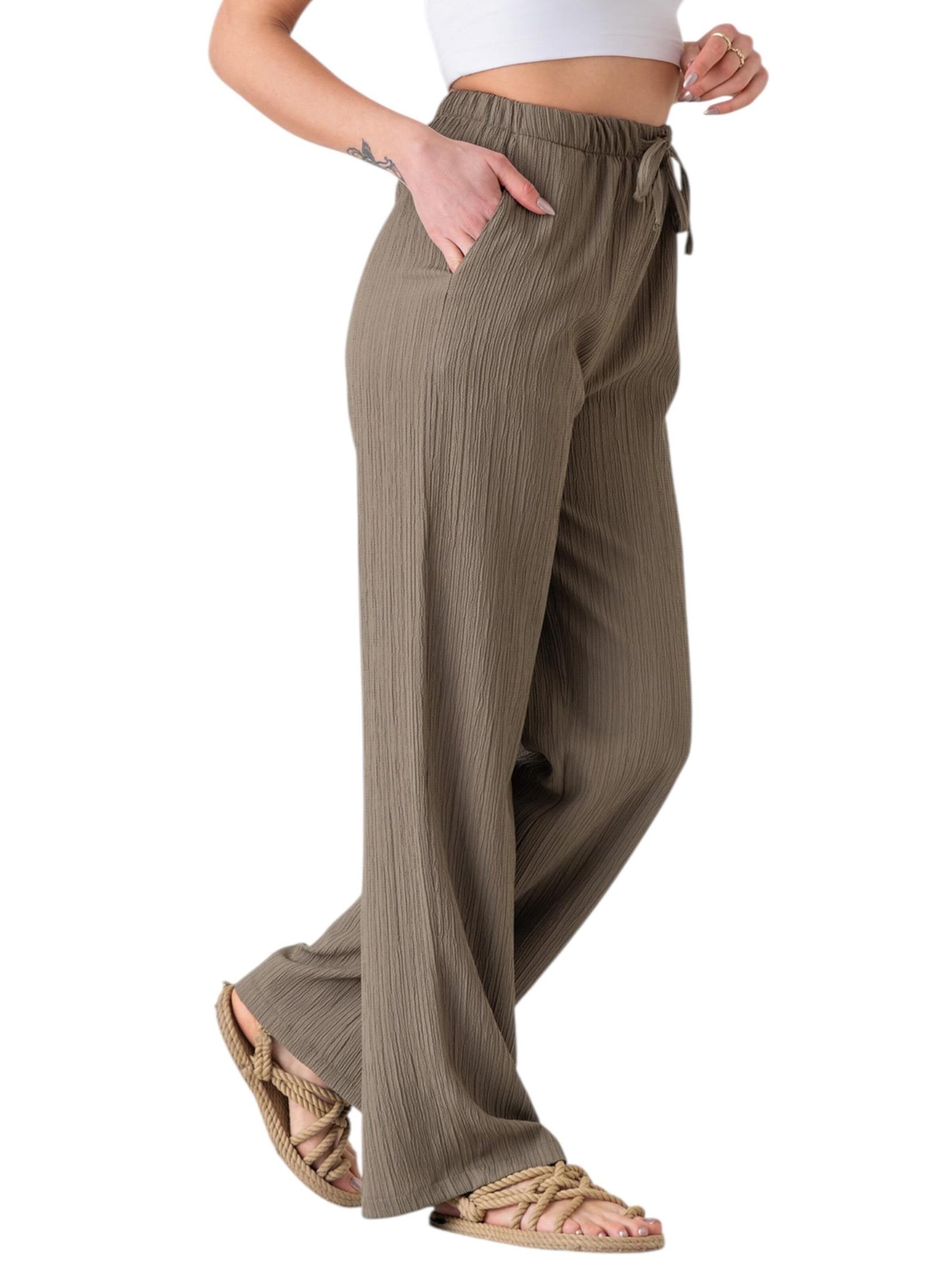 Loosefit Pantaloni 'ALARA' di fashionshowcase in verde