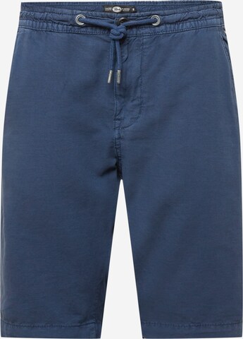 Petrol Industries Chino Pants in Blue: front