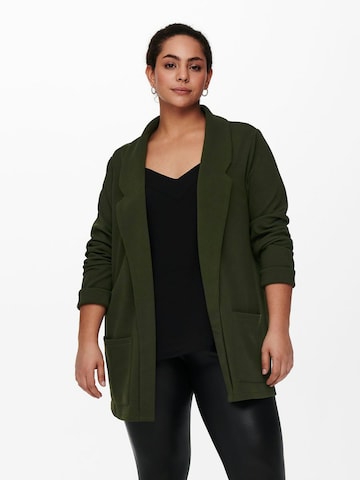 ONLY Carmakoma Blazer in Green: front