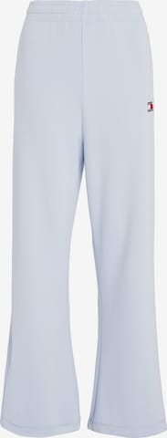 Tommy Jeans Curve Wide leg Broek in Blauw: voorkant