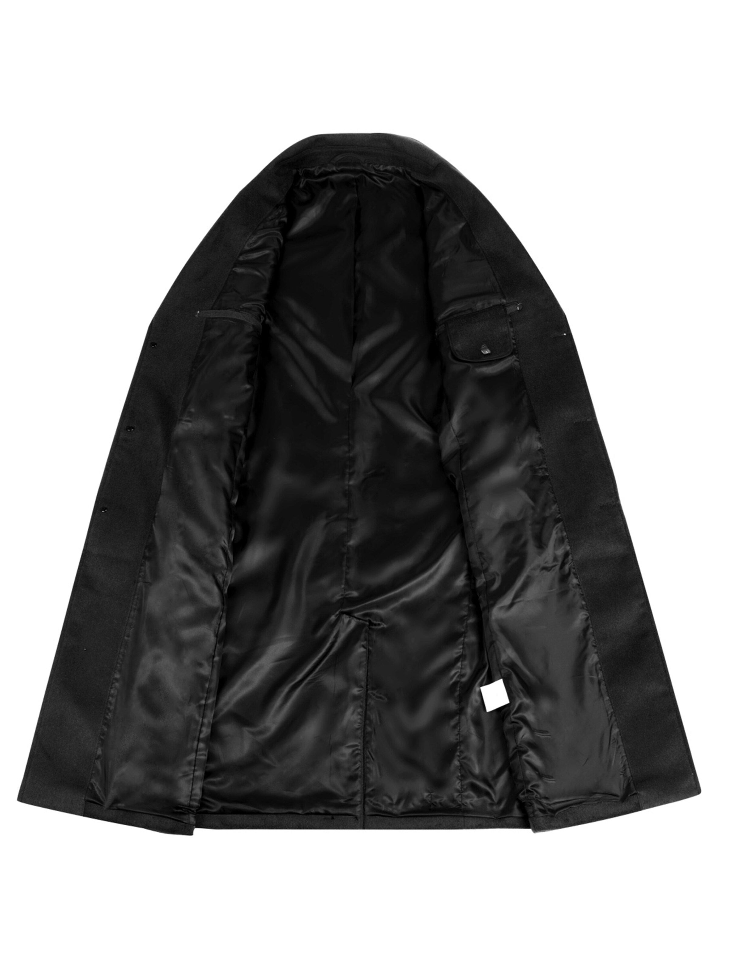 Youthup Winter Coat in Black