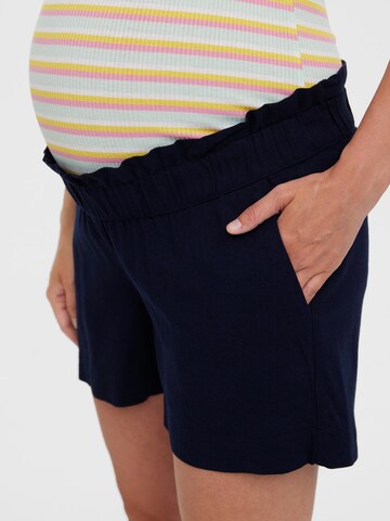 Vero Moda Maternity Normální Kalhoty 'JESMILO' – modrá