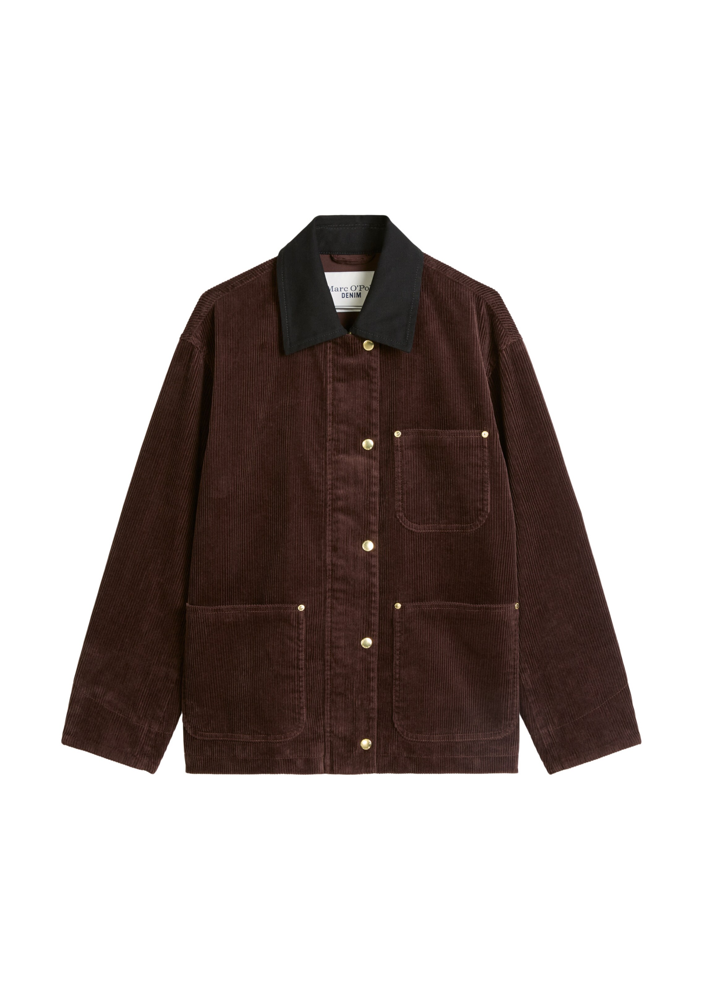 Marc O'Polo DENIM Tussenjas in Bruin: voorkant