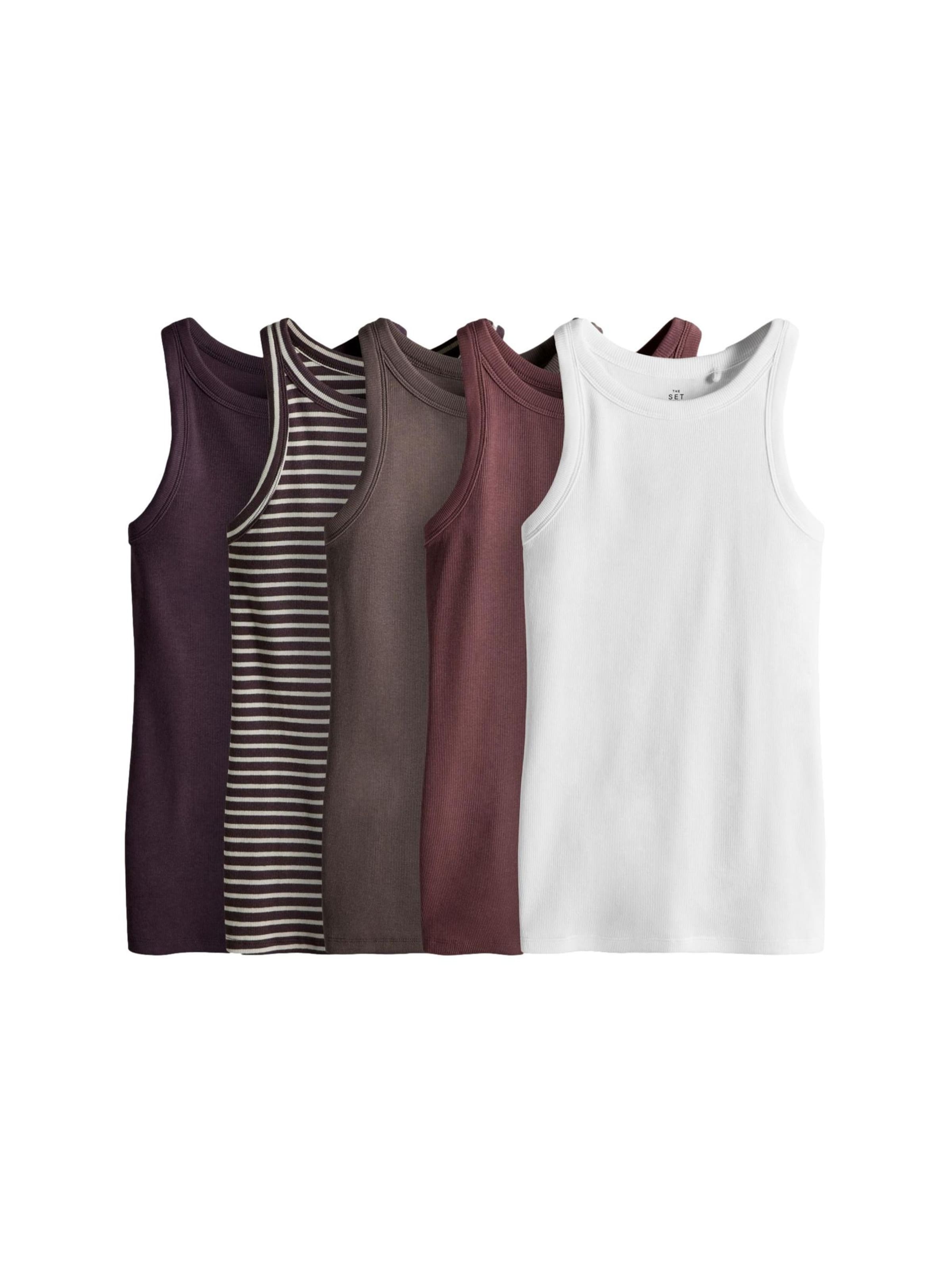 mišri The Set Palaidinė be rankovių: priekis