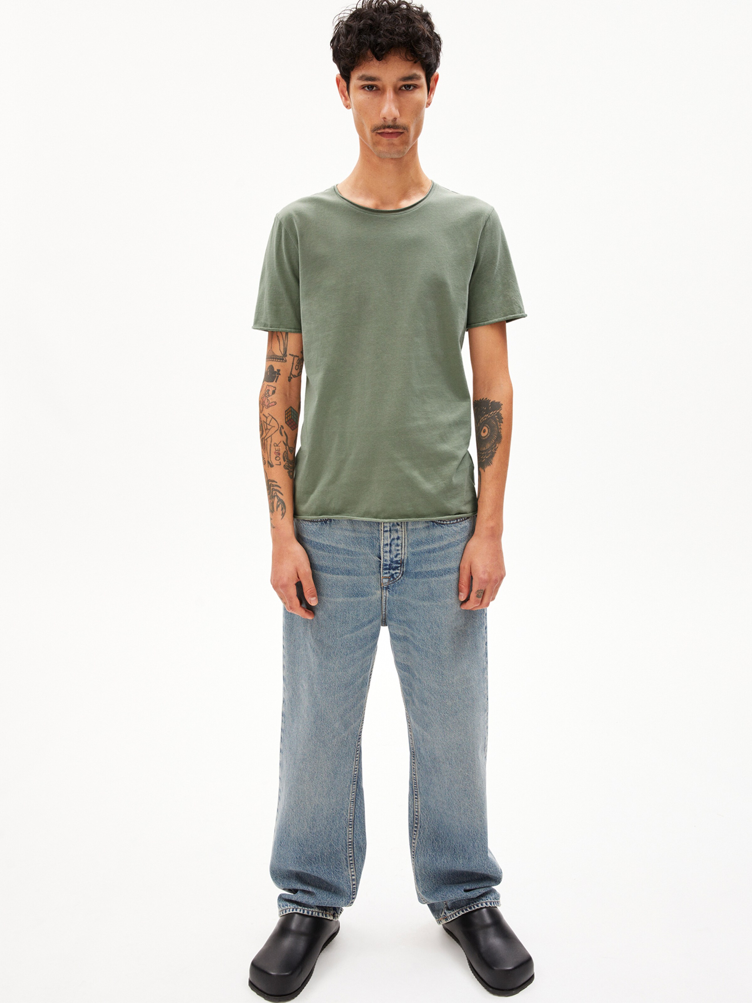 ARMEDANGELS Shirt in Grey: front