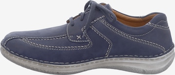 JOSEF SEIBEL Lace-Up Shoes 'Anvers' in Blue