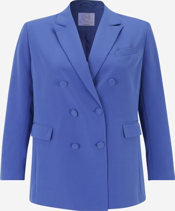 Guido Maria Kretschmer Curvy Blazers 'Nicoletta' in Blauw: voorkant