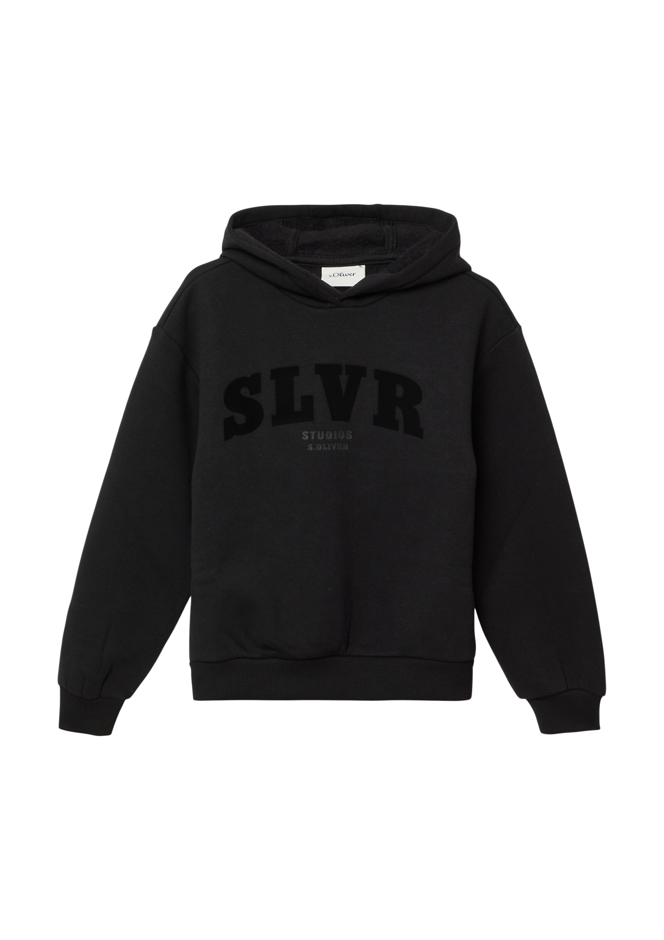 s.Oliver Sweatshirt in Schwarz: Vorderseite
