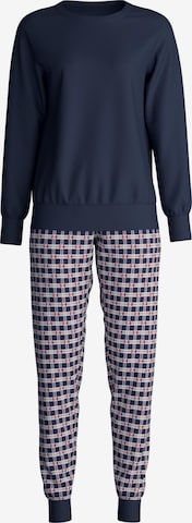CALIDA Pyjama 'Family & Friends' in Blau: Vorderseite