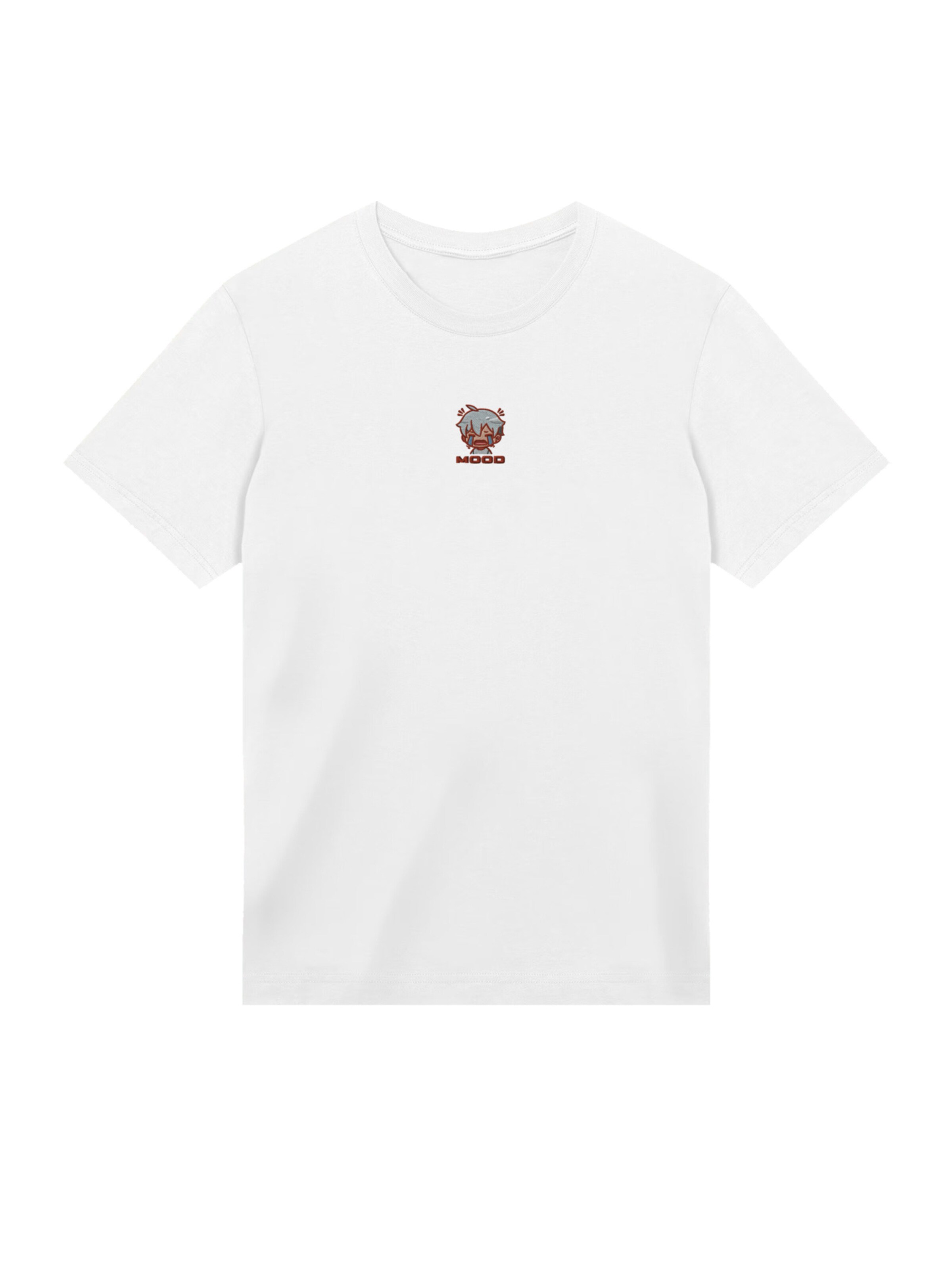 T-Shirt 'Mood' F4NT4STIC en blanc : devant