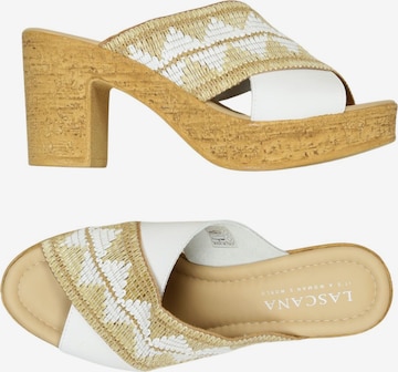 LASCANA Sandalen 40 in Beige: Vorderseite