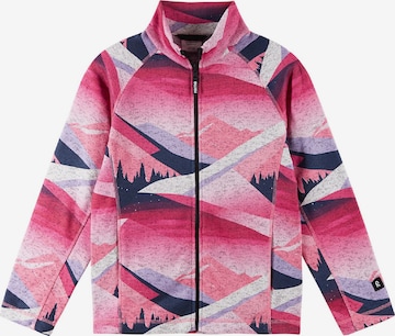 Reima Fleece jacket in Pink: front