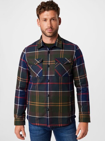 Coupe regular Chemise Barbour en vert : devant