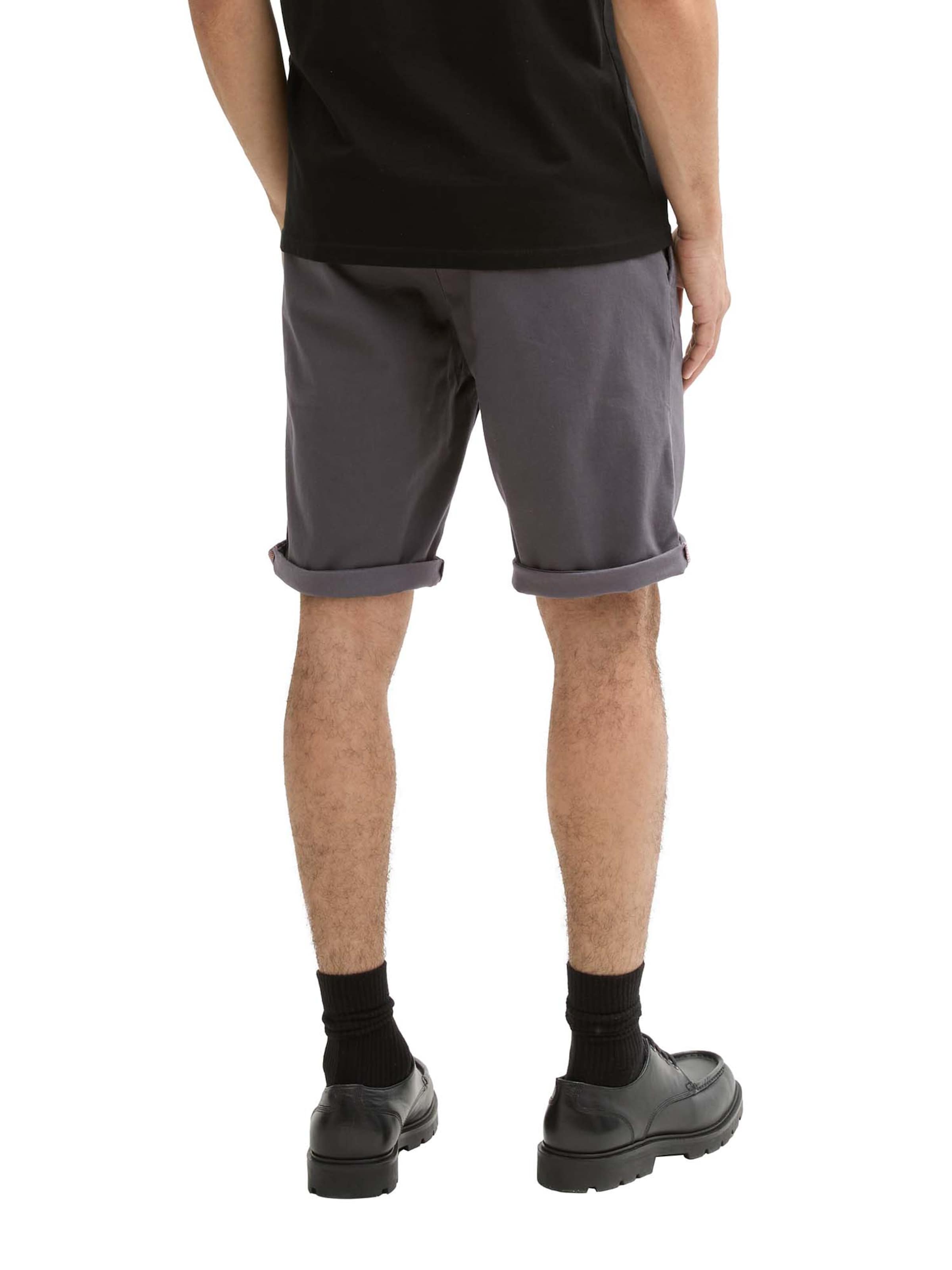 TOM TAILOR Slimfit Chino kalhoty – šedá