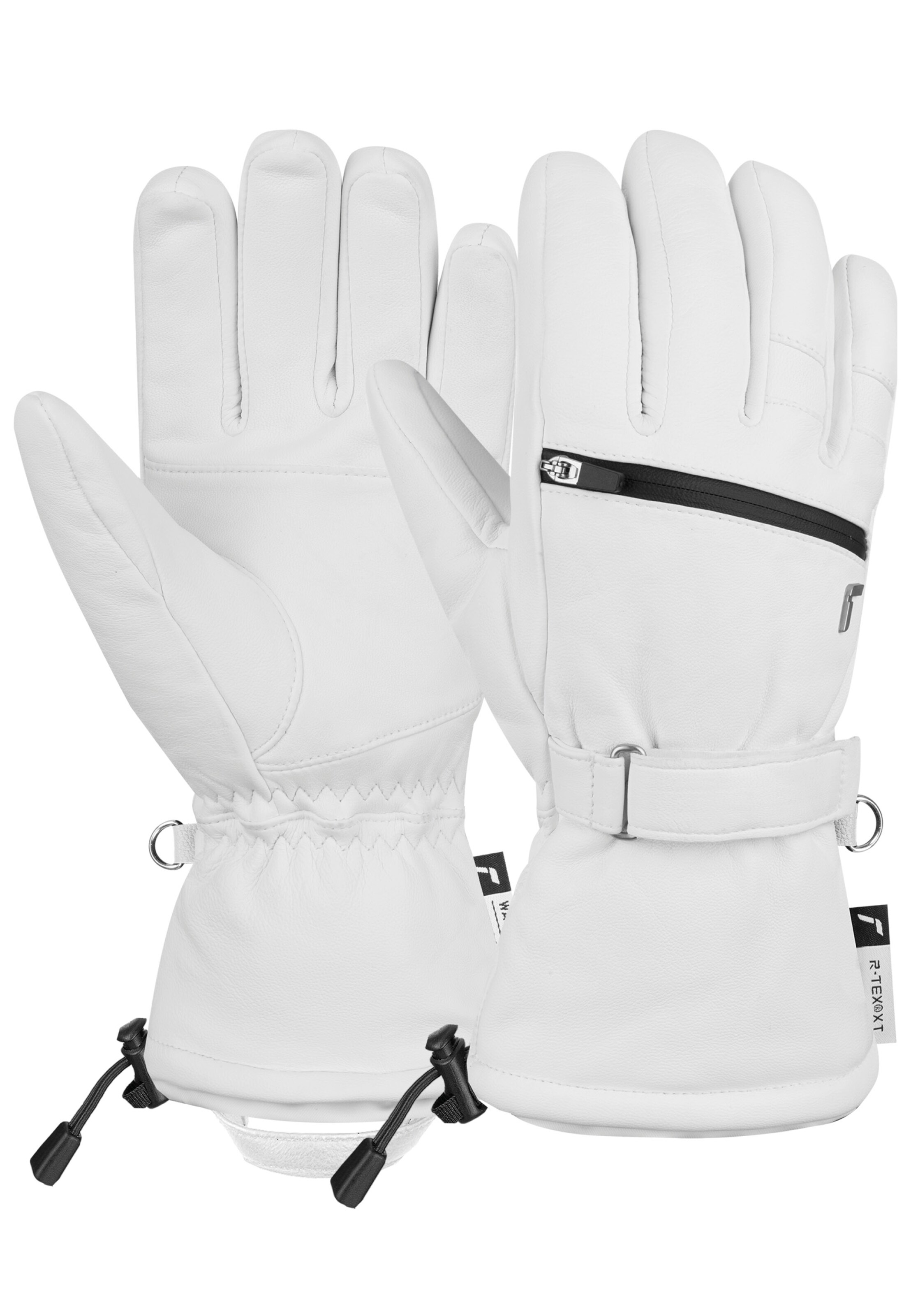 REUSCH Full Finger Gloves 'Kaitlyn R-TEX® XT' in White: front