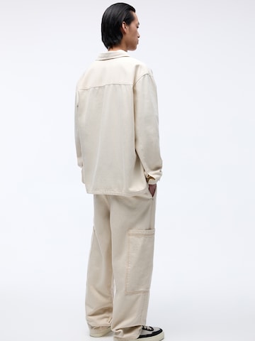 Comfort fit Camicia di Pull&Bear in beige