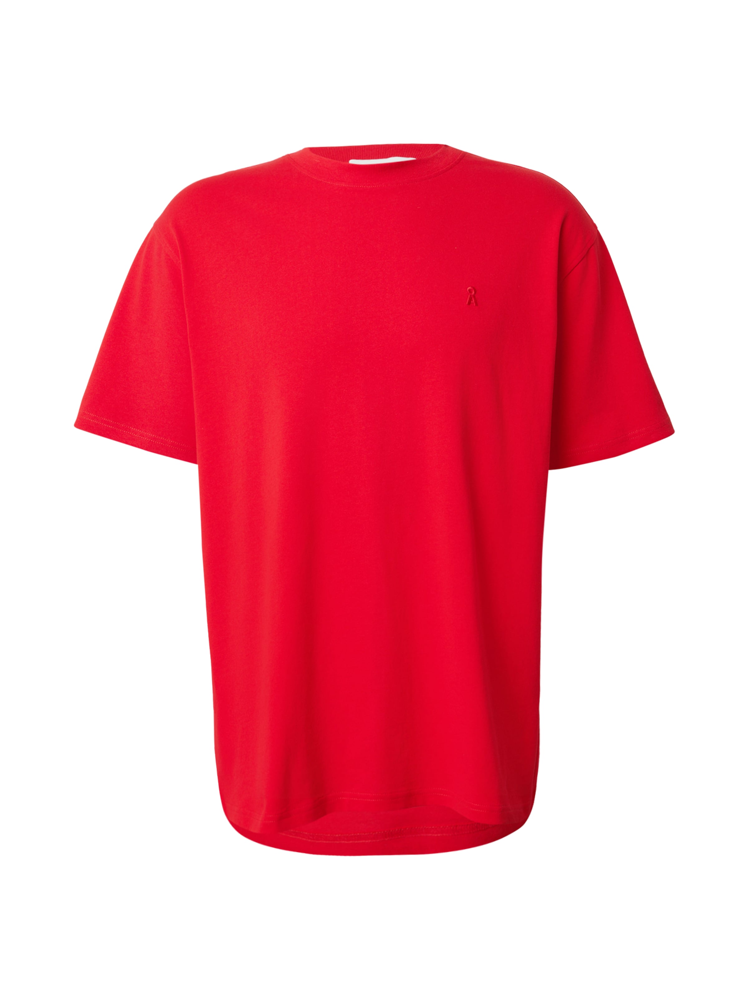 T-Shirt 'MAARKOS' ARMEDANGELS en rouge : devant