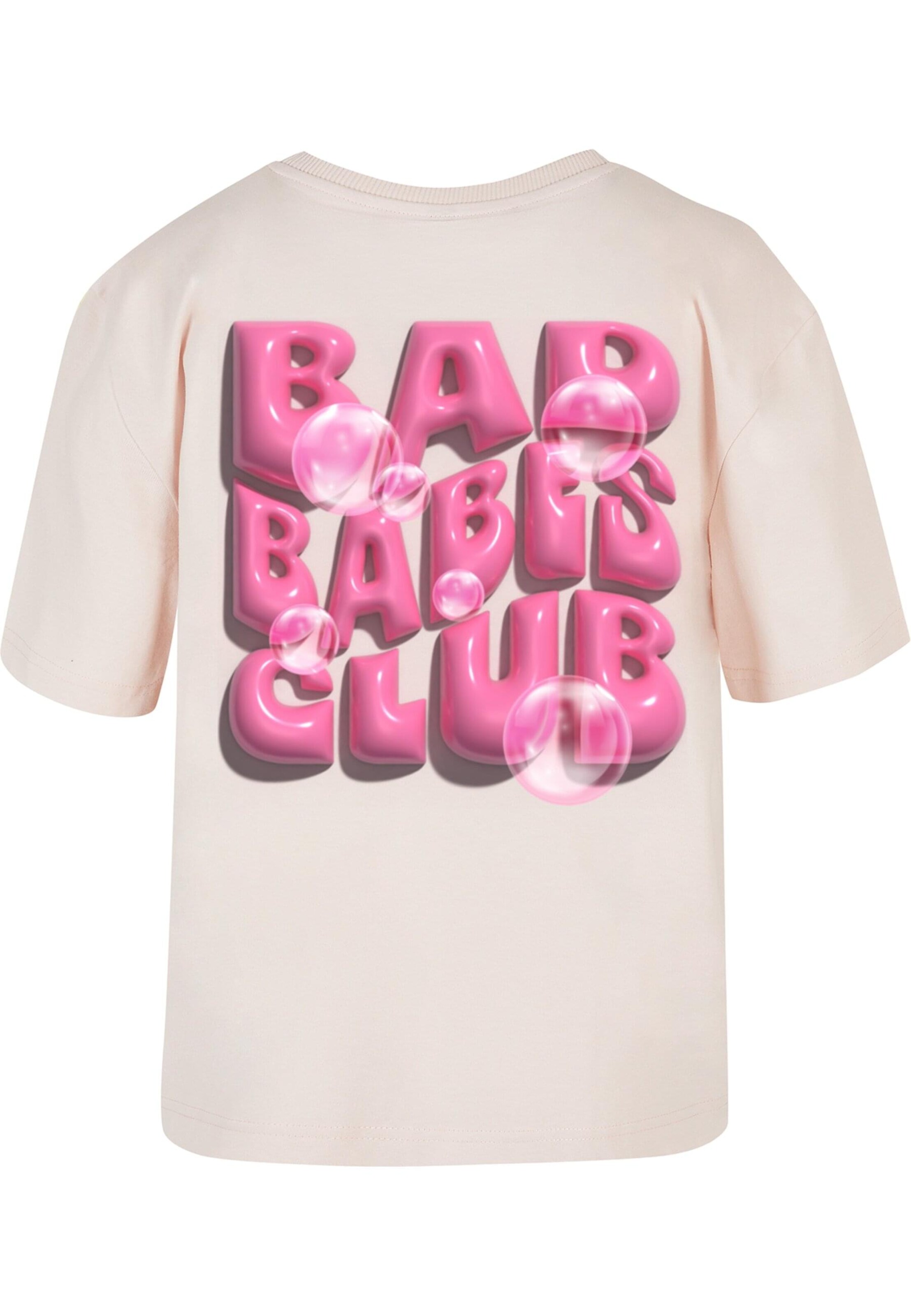 Maglietta 'Bad Babes Club' di Mister Tee in rosa