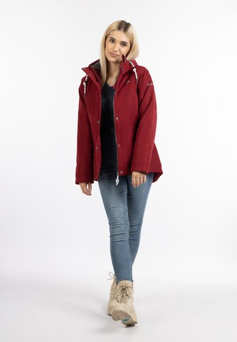 Schmuddelwedda Winterjacke in Rot