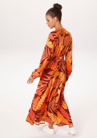 Aniston CASUAL Shirt Dress in Orange