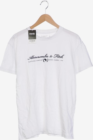Abercrombie & Fitch T-Shirt M in Weiß: predná strana