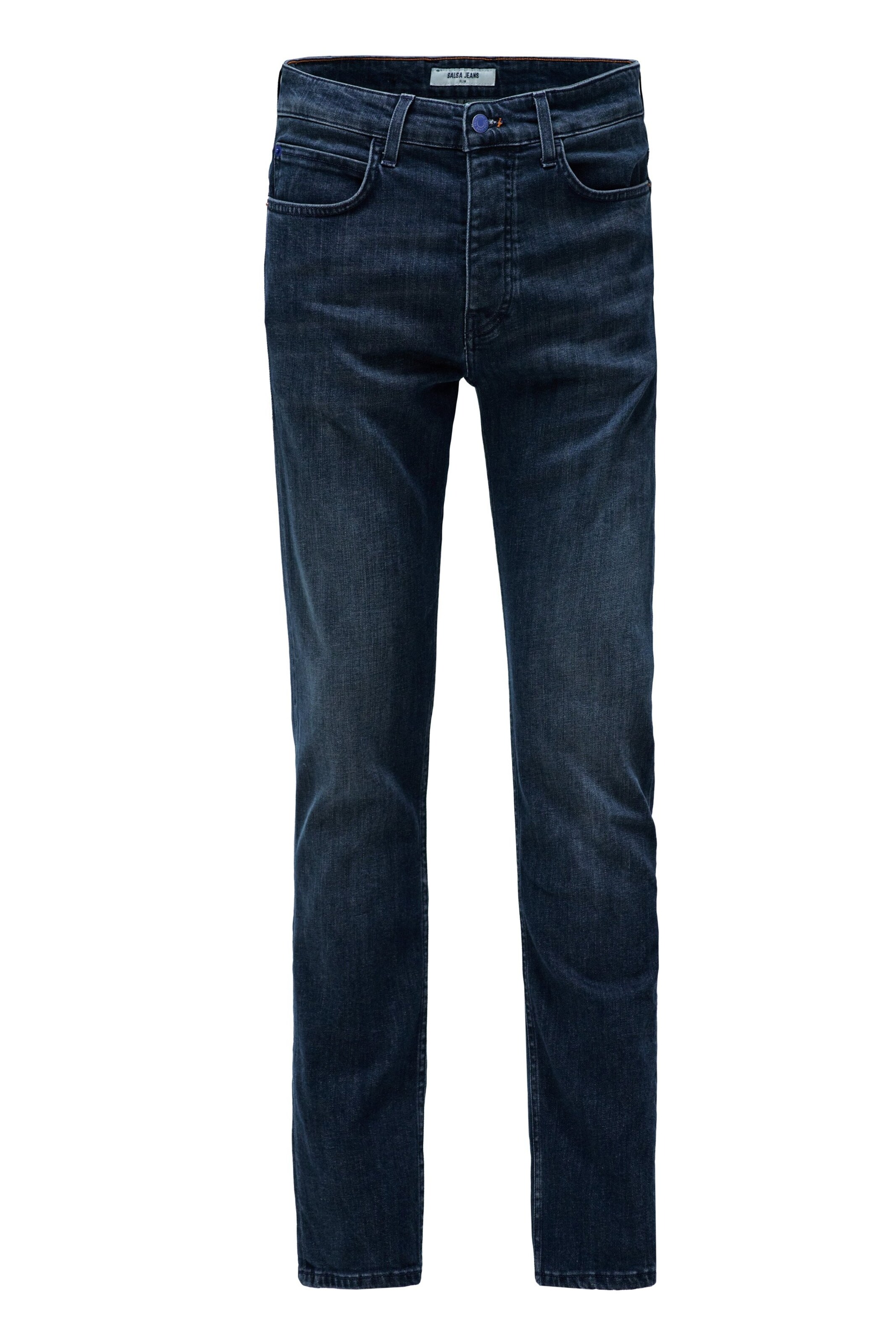 Salsa Jeans Slimfit Jeans in Blauw: voorkant