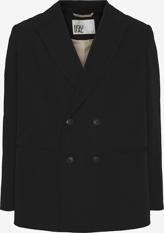 IIQUAL Comfort Fit Blazer 'BOB' in Schwarz: predná strana