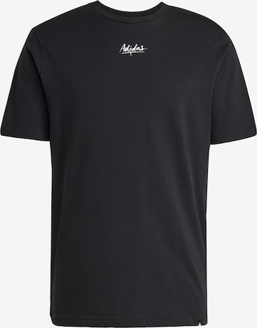 ADIDAS SPORTSWEAR T-Shirt 'Lounge Still Life Lemons' in Schwarz: Vorderseite