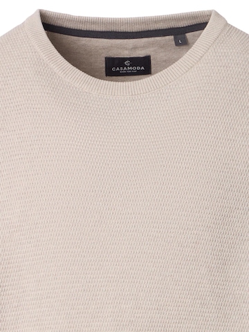CASAMODA Sweater 'Basic' in Beige