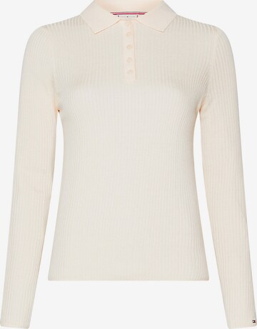 TOMMY HILFIGER Pullover 'Essential' in Beige: predná strana