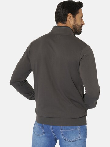 Jan Vanderstorm Sweatjacke 'Javald' in Grau