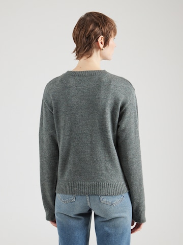 ABOUT YOU Knit Cardigan 'Fanny' in Grey