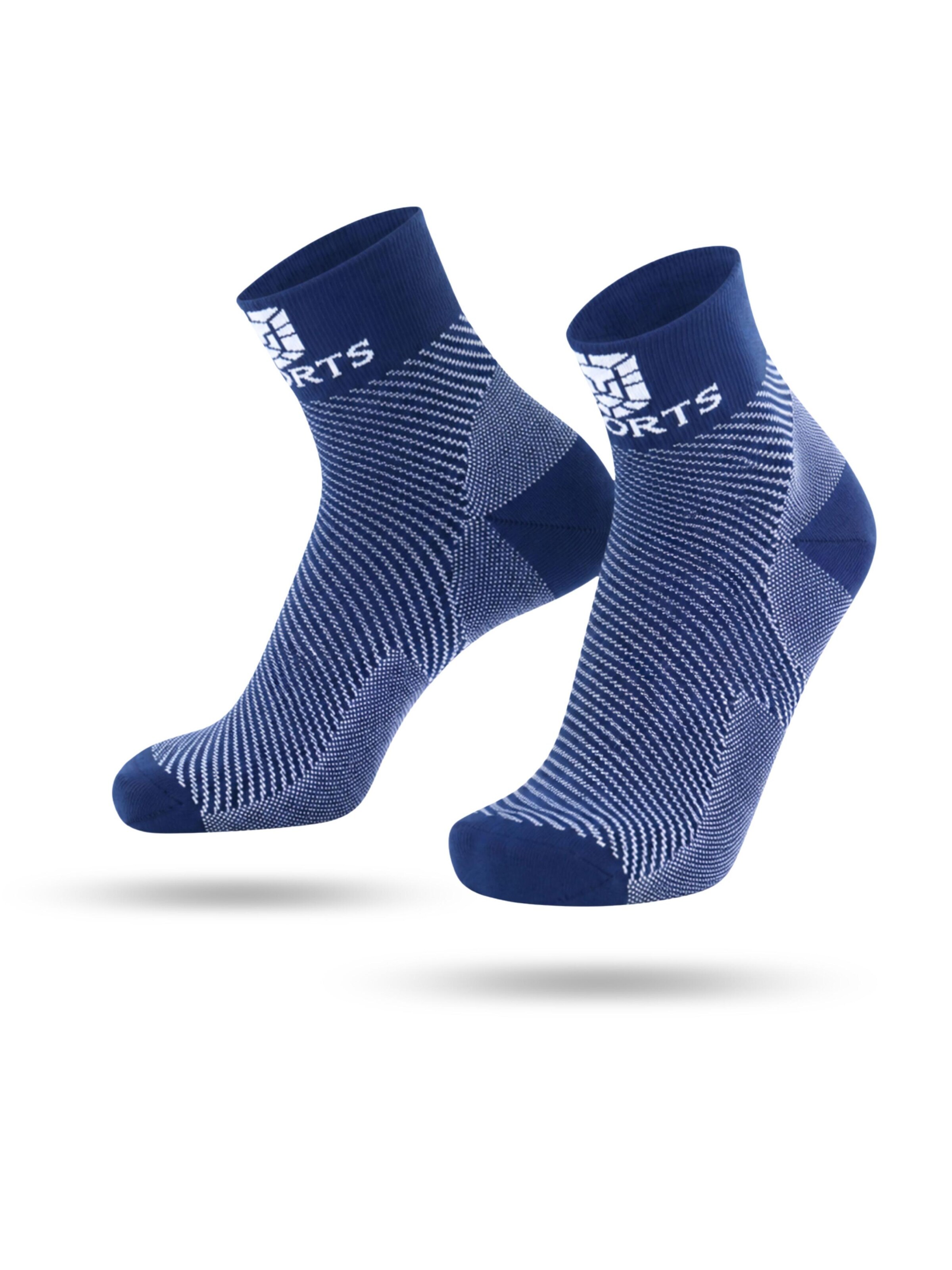 SWORTS Athletic Socks 'VITAL' in Blue: front