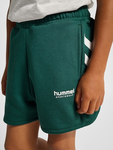 Hummel Loosefit Broek 'Willy' in Groen
