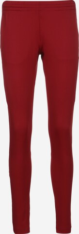 JAKO Skinny Workout Pants in Red: front