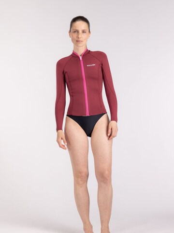 Combinaison en néoprène 'Horizonia Yulex®' WALLIEN en rouge