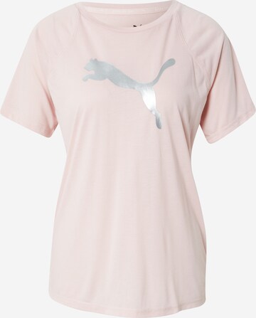 PUMA Functioneel shirt in Roze: voorkant