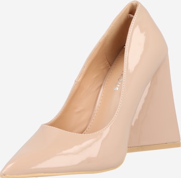 GLAMOROUS Pumps in Beige: front