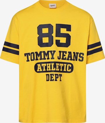 T-Shirt Tommy Jeans en jaune : devant
