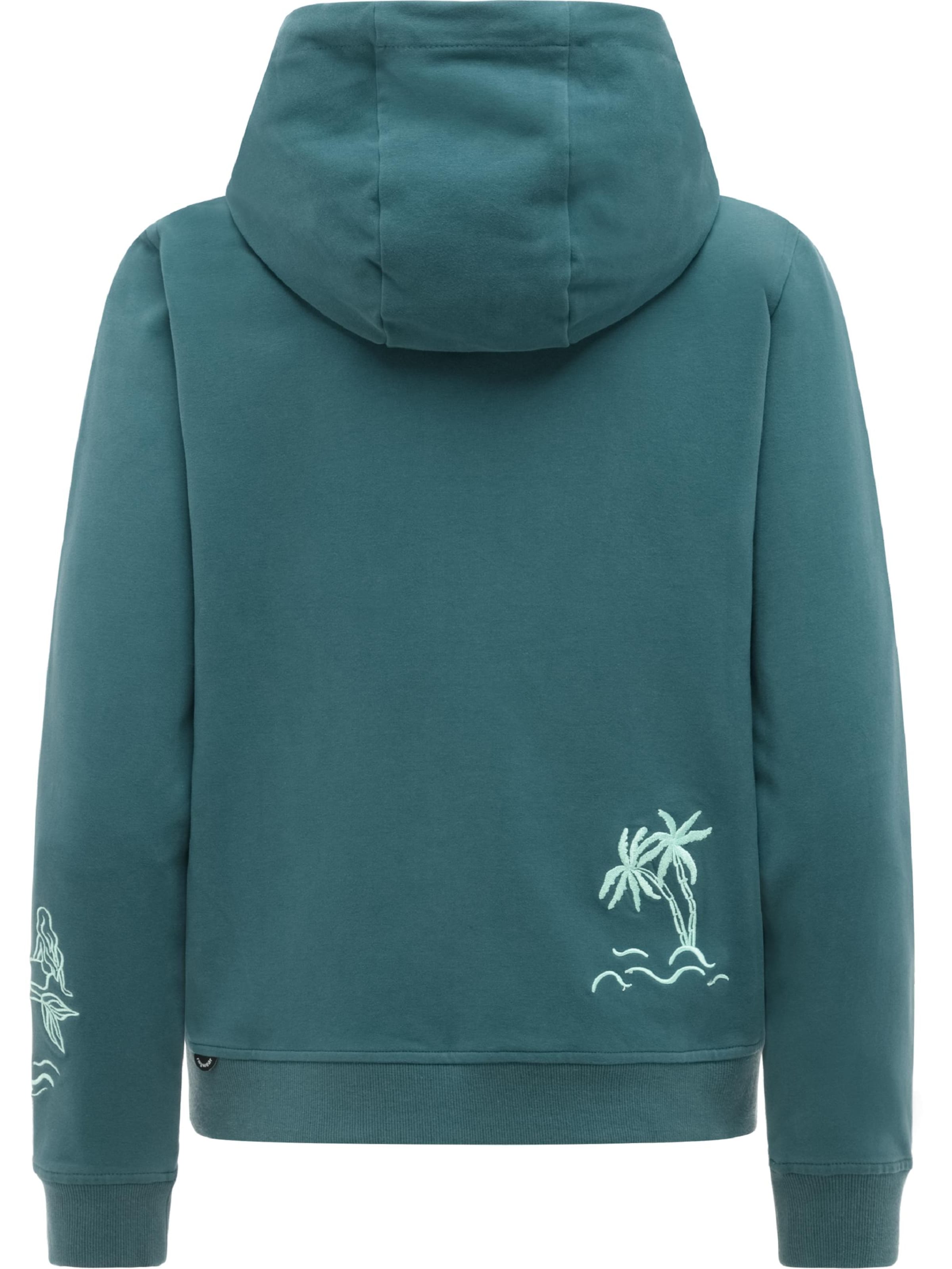 Ragwear Sweat jacket 'Parya' in Green