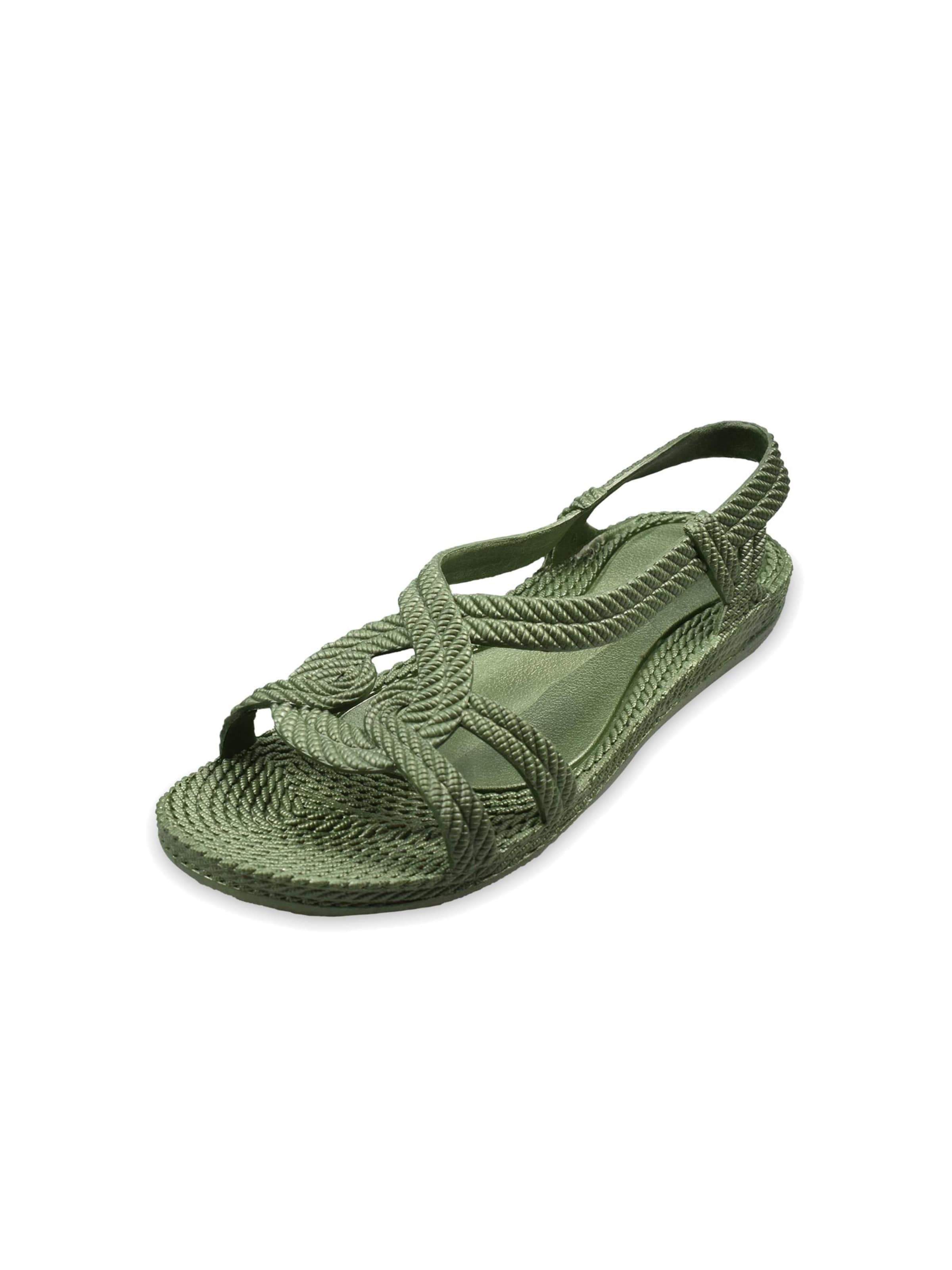 Brasileras - Sandalias 'Esmirna' en verde