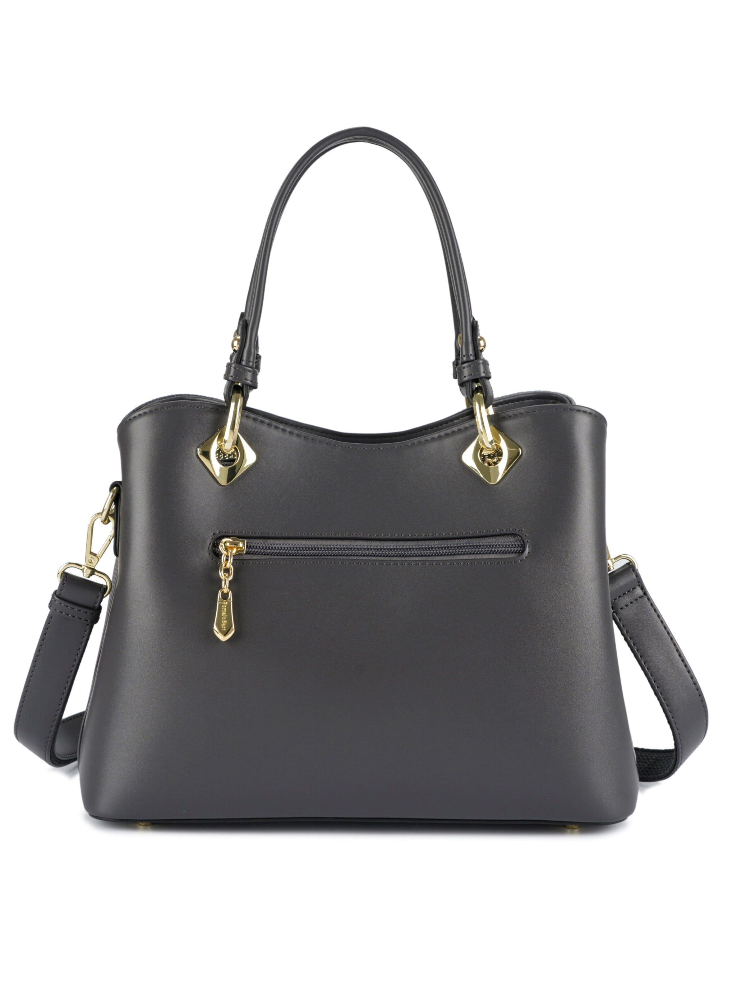Borsa a mano 'Pomelo Best Damen Handtasche Neapolitan Style' di Pomelo Best in grigio
