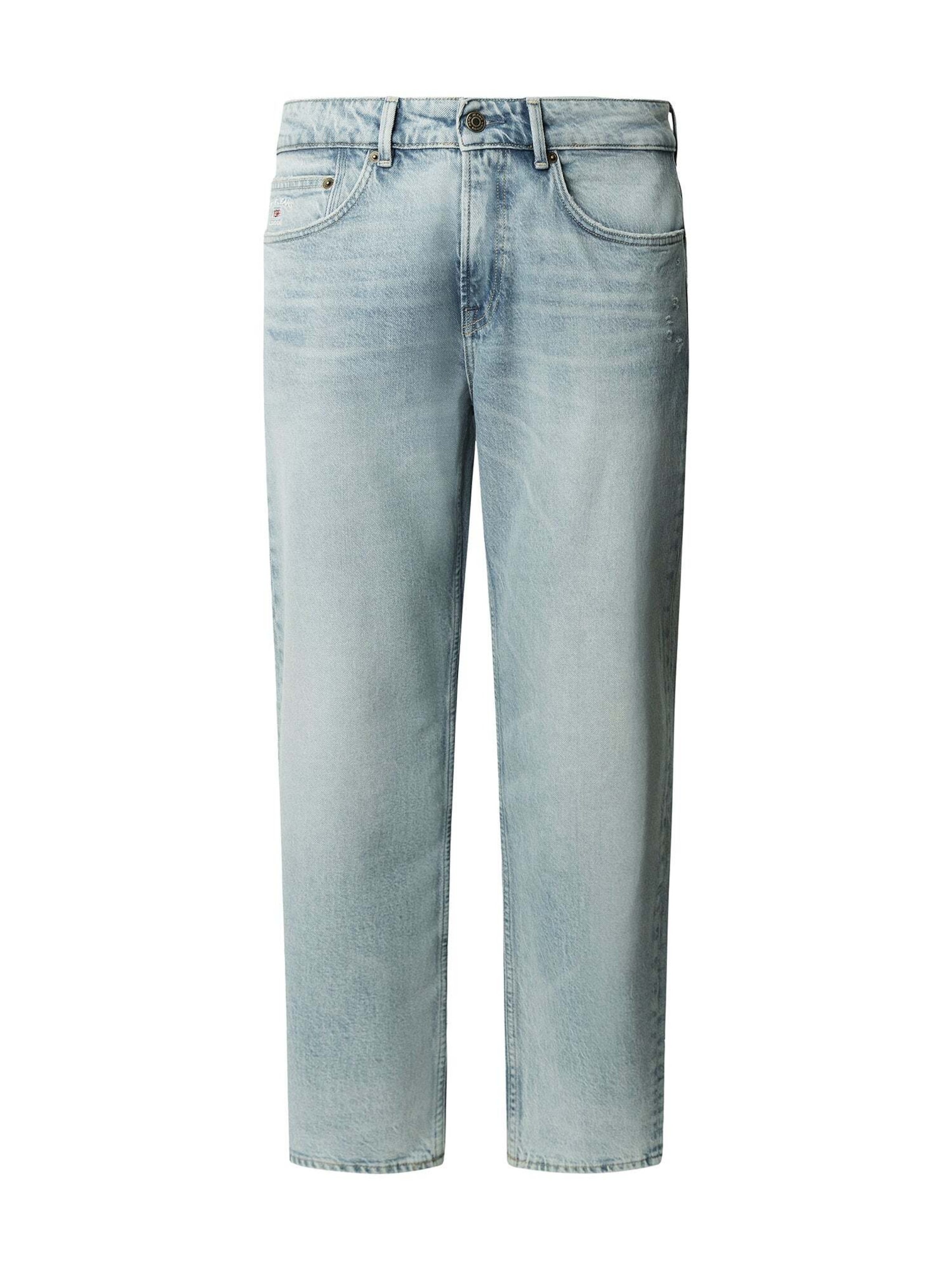 Pepe Jeans Loosefit Jeans in Blauw: voorkant