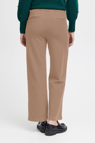 Fransa Regular Pants in Brown