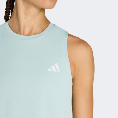 ADIDAS PERFORMANCE Sports Top 'Ess' in Pastel blue / White, Item view