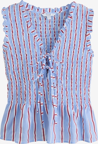 Next - Blusa en azul: frente